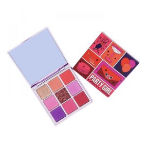 Kara Duo Party Girl Eyeshadow Palette ES125 Multicolor