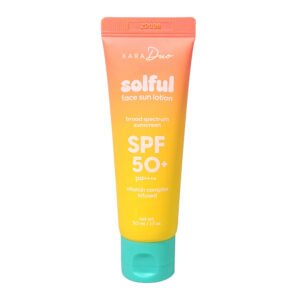 Kara Duo Facial Sunscreen Lotion SPF 50+ PA++++, Korean Moisturizing Sunscreen
