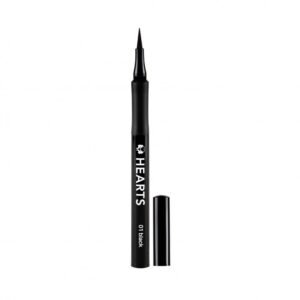 Hearts Liquid Eyeliner Black 01
